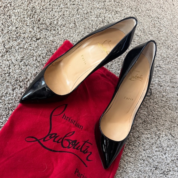 Christian Louboutin Pigalle Follies Pointed Toe Pump - Picture 1 of 5